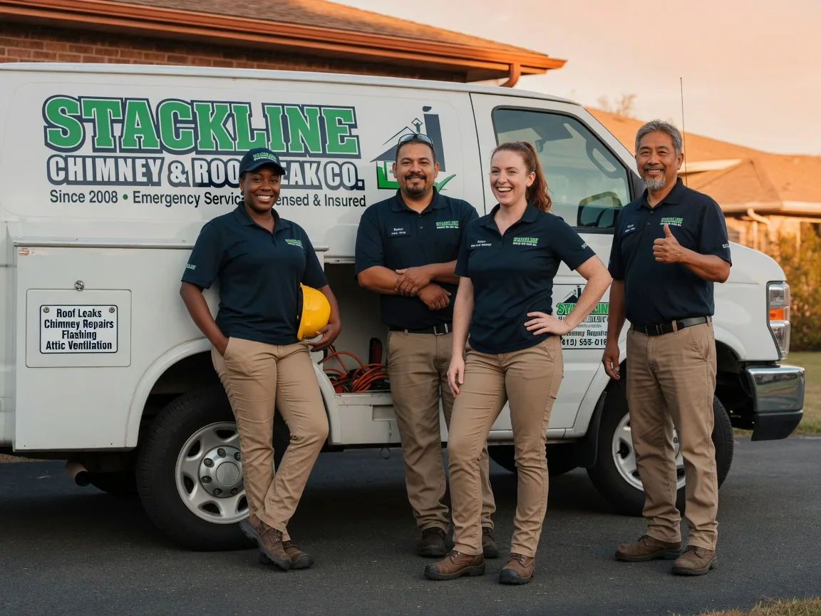 Chimney flashing repair company in Ohlman, IL